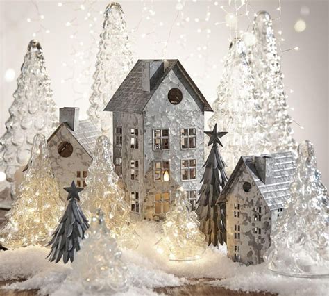 xmas metal village houses|inexpensive christmas village houses.